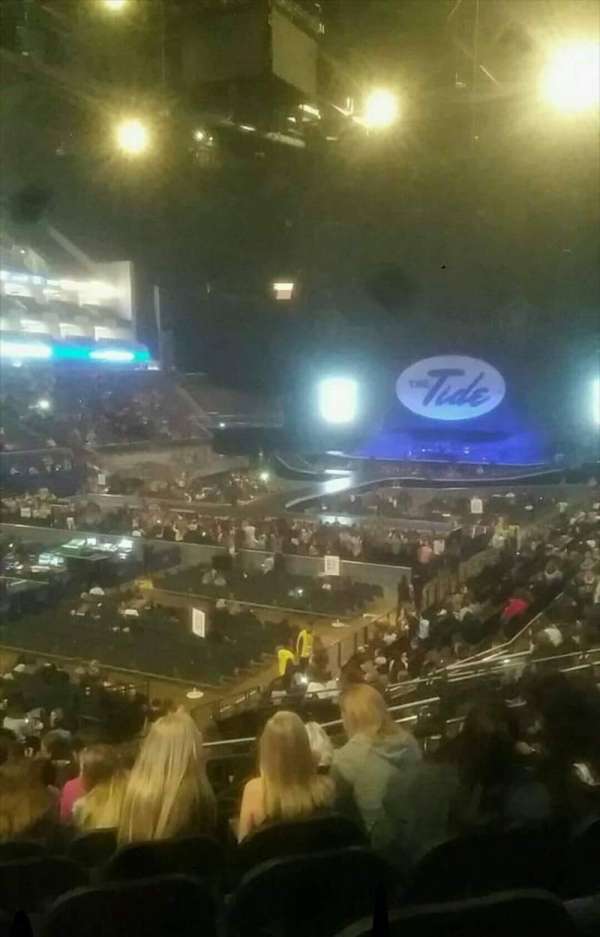 The O2, London, bloc: 109, rangée: W, place: 259