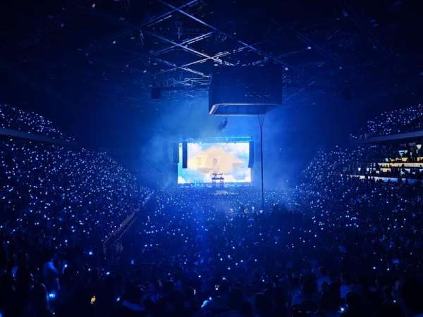 Accor Arena, bloc: Gradin U, rangée: 11, place: 15