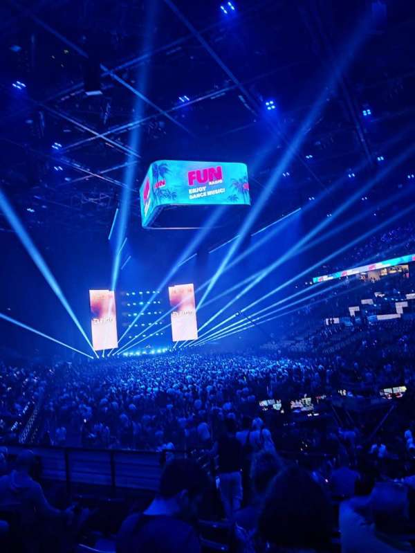 Accor Arena, bloc: Gradin T, rangée: 14, place: 12