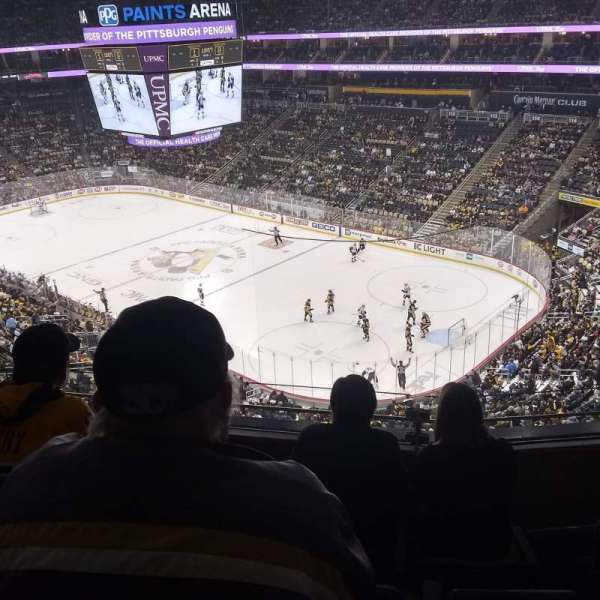 PPG Paints Arena, bloc: 232, rangée: D, place: 10