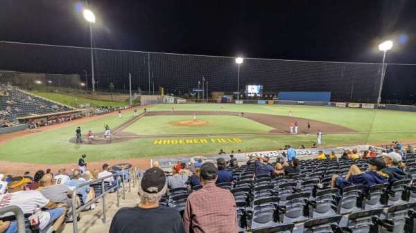 Kendrick Family Ballpark, bloc: 108, rangée: O, place: 1