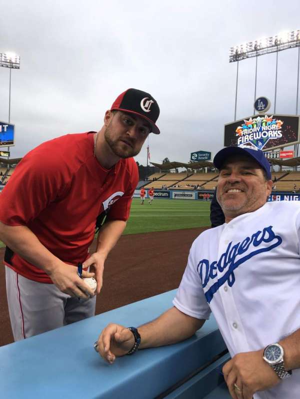 Dodger Stadium, bloc: 26BL, rangée: 1, place: 5-6