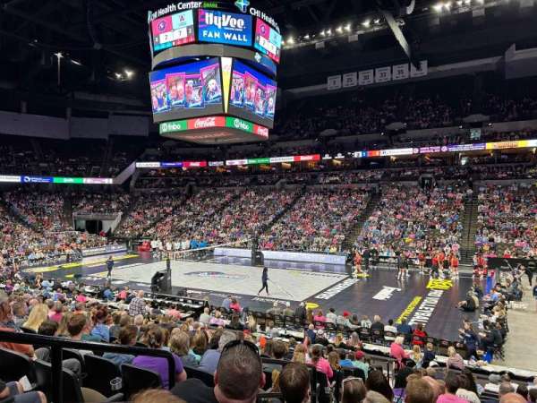 CHI Health Center Omaha, bloc: 103, rangée: 15, place: 9