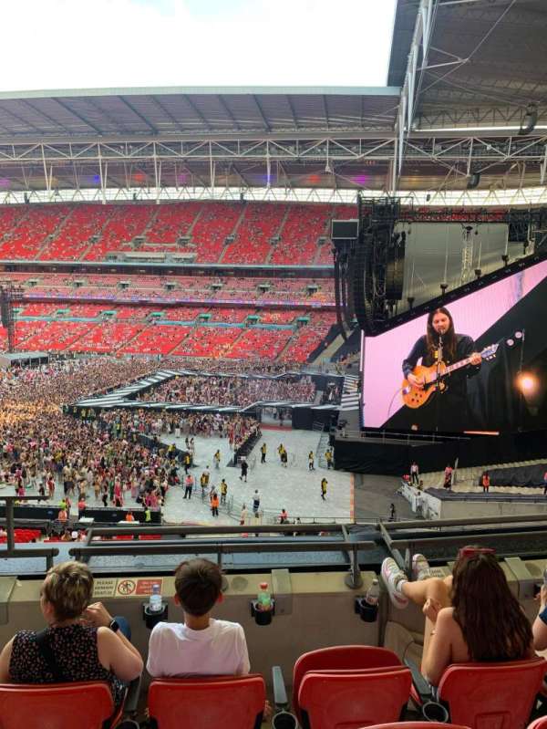 Wembley Stadium, bloc: 248, rangée: 4, place: 199