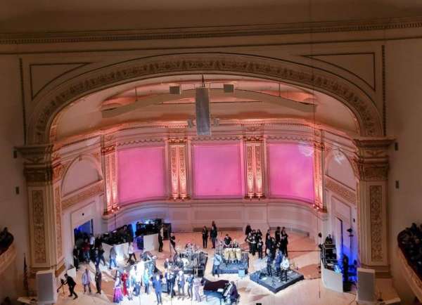 Carnegie Hall, bloc: Lower Balcony RC, rangée: A, place: 114
