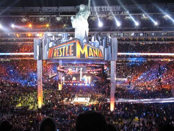 MetLife Stadium, bloc: 212, rangée: 11