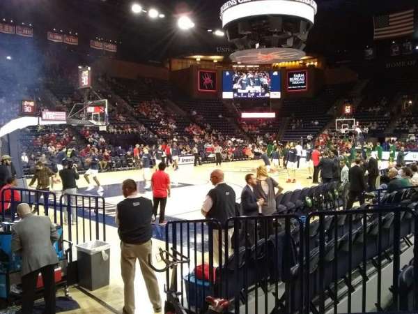 Robins Center, bloc: 9, rangée: B, place: 4