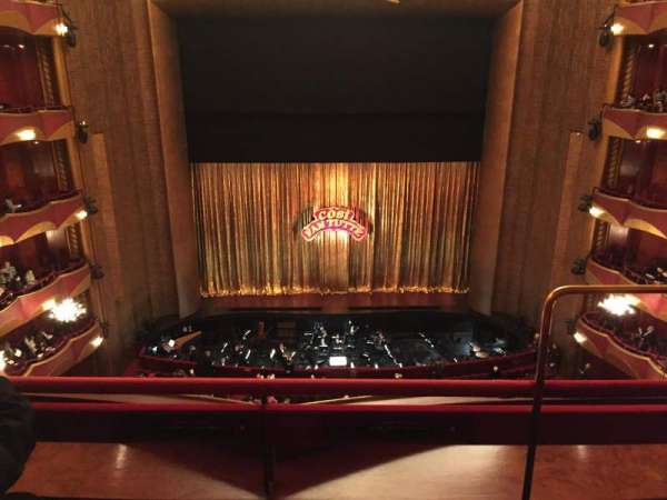 Metropolitan Opera House - Lincoln Center, bloc: Balcony LC, rangée: B, place: 101