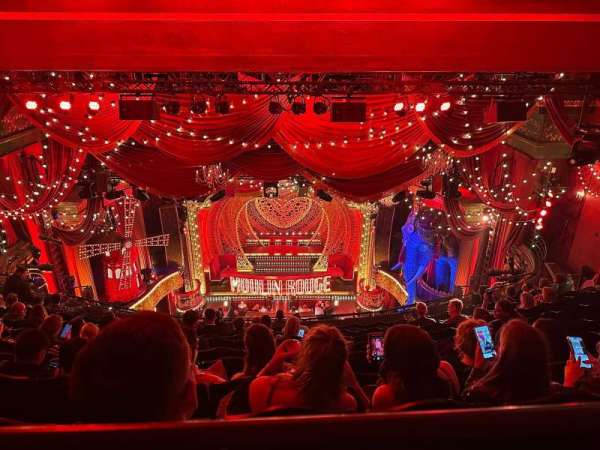 Piccadilly Theatre, bloc: Grand Circle, rangée: K, place: 14