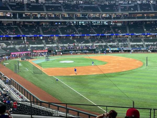 Globe Life Field, bloc: 126, rangée: 8, place: 19