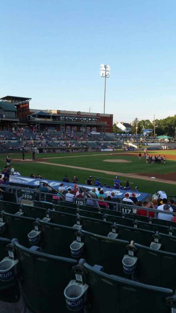 TD Bank Ballpark, bloc: 215, rangée: Q, place: 12