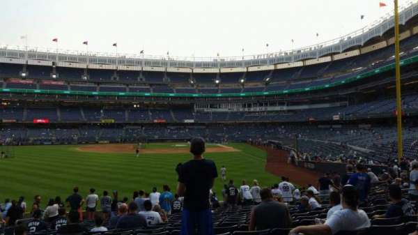 Yankee Stadium, bloc: 134, rangée: 16, place: 15