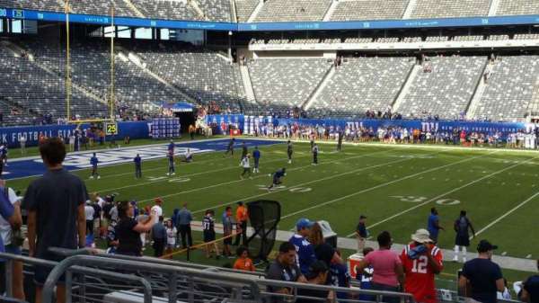 MetLife Stadium, bloc: 139, rangée: 27, place: 27