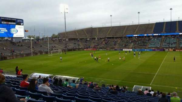 Rentschler Field, bloc: 100, rangée: 21, place: 1