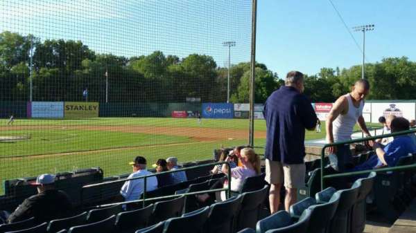New Britain Stadium, bloc: 107, rangée: F, place: 8