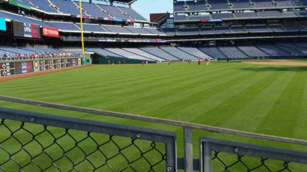 Citizens Bank Park, bloc: 148, rangée: 5, place: 1