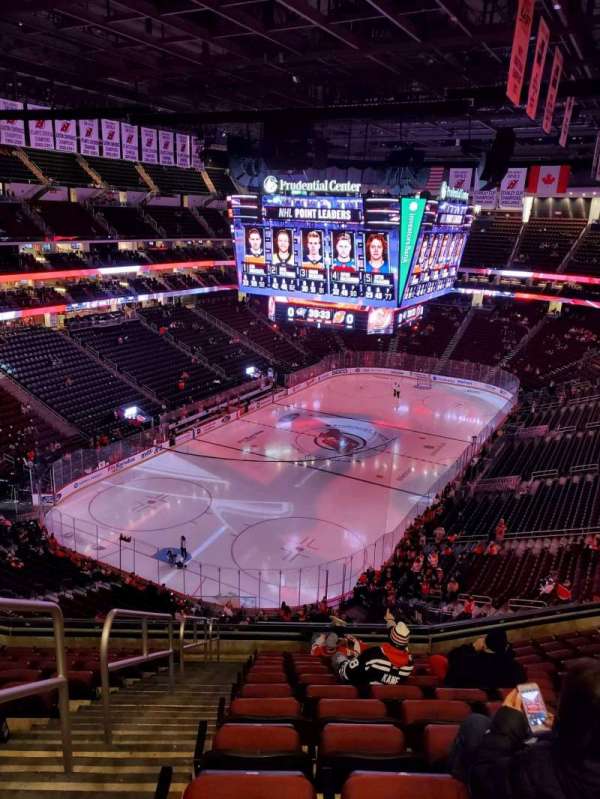 Prudential Center, bloc: 123, rangée: 12, place: 17
