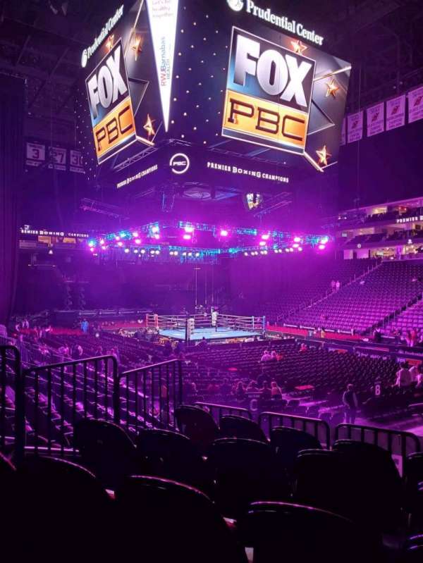 Prudential Center, bloc: 22, rangée: 11, place: 7