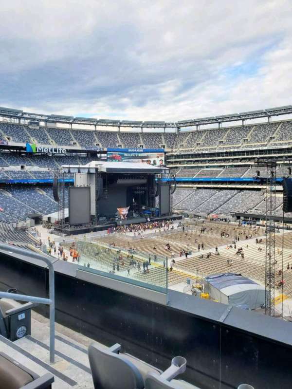 MetLife Stadium, bloc: 234, rangée: 3, place: 20