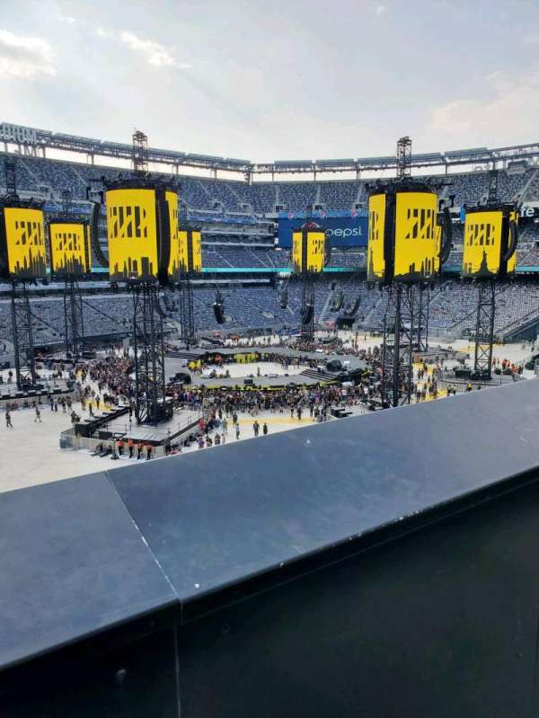 MetLife Stadium, bloc: 219, rangée: 1, place: 15