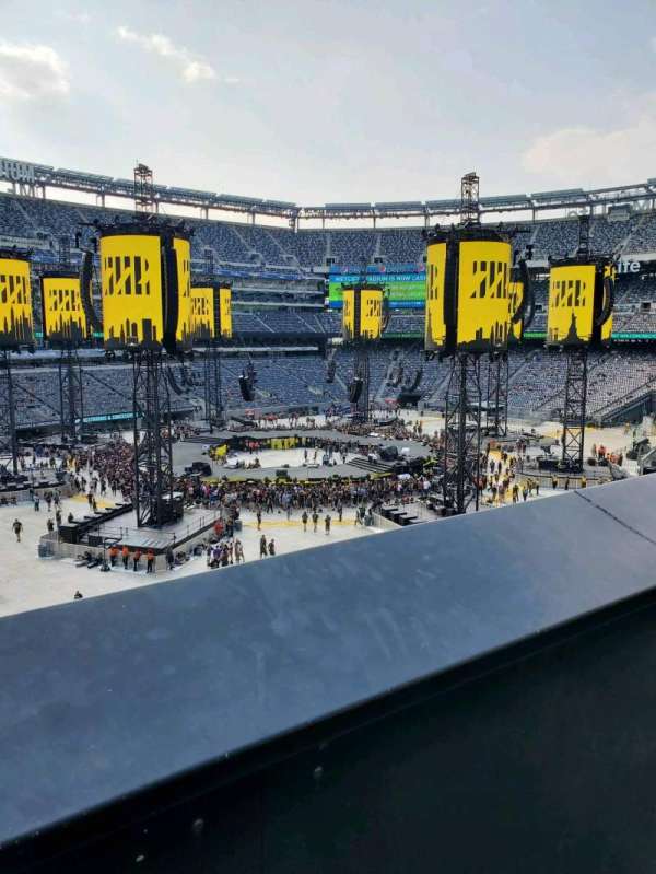 MetLife Stadium, bloc: 219, rangée: 1, place: 11