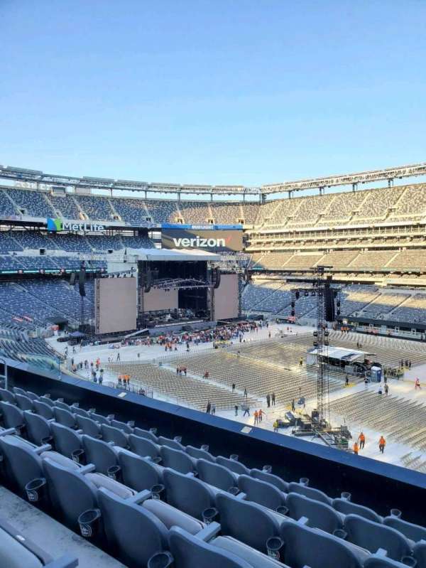 MetLife Stadium, bloc: 234, rangée: 6, place: 7