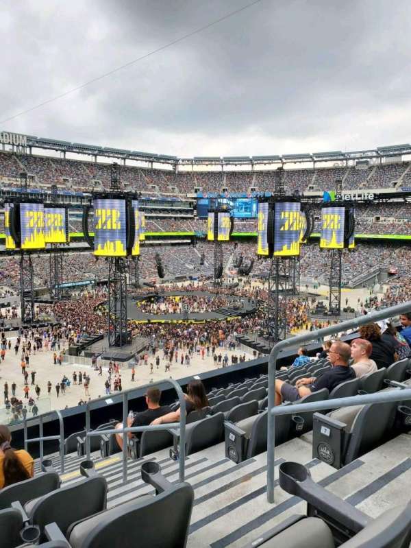 MetLife Stadium, bloc: 220C, rangée: 9, place: 3