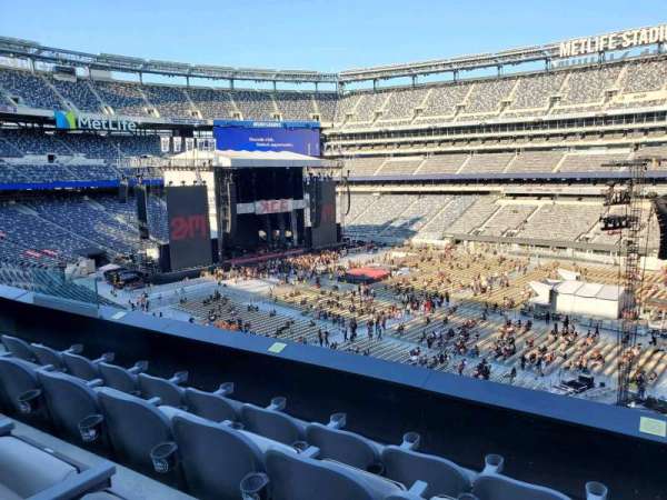 MetLife Stadium, bloc: 235, rangée: 4, place: 13