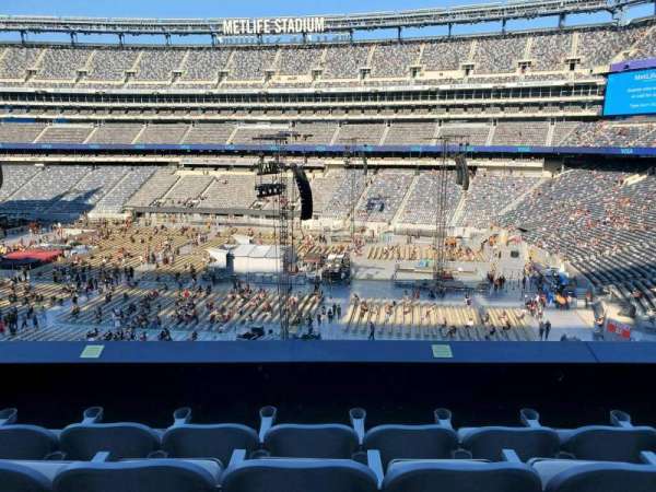 MetLife Stadium, bloc: 235, rangée: 4, place: 10