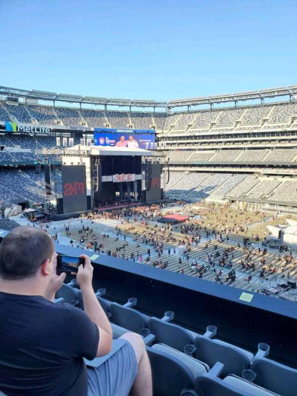 MetLife Stadium, bloc: 235, rangée: 4, place: 6