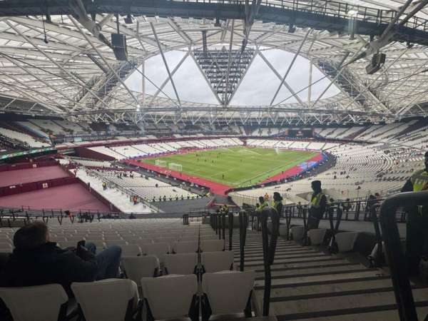 London Stadium, bloc: 228, rangée: 54, place: 686