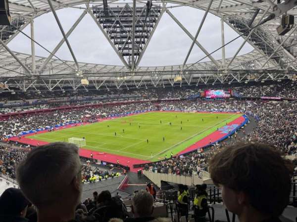 London Stadium, bloc: 228, rangée: 54, place: 686