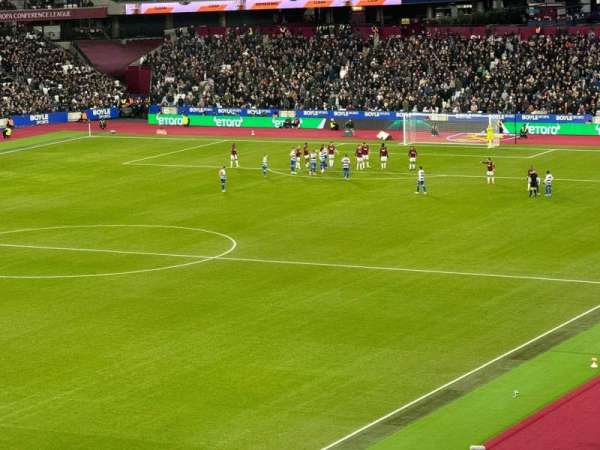 London Stadium, bloc: 228, rangée: 54, place: 686