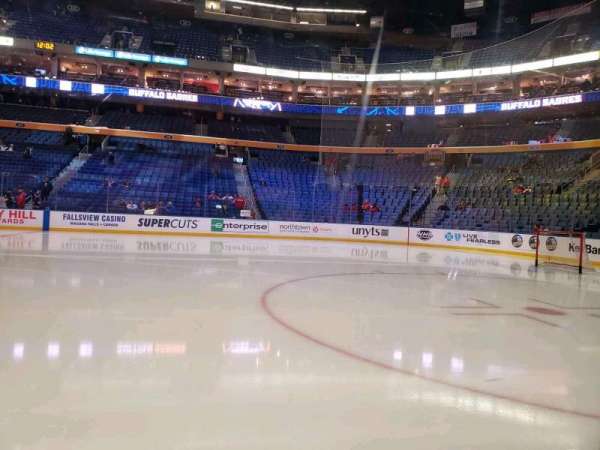 KeyBank Center, bloc: 104, rangée: 1, place: 6