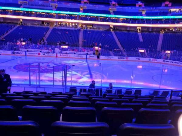 UBS Arena, bloc: 114, rangée: 13, place: 9