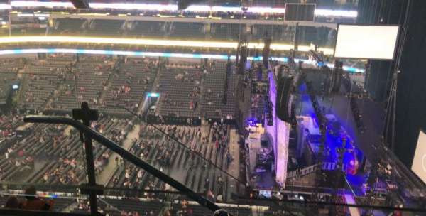 American Airlines Center, bloc: 308, rangée: G, place: 18