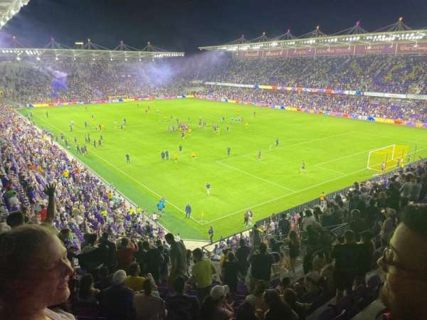 Inter&Co Stadium, bloc: 108, rangée: R, place: 20