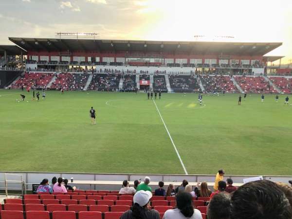 Toyota Field, bloc: 125, rangée: 11, place: 11