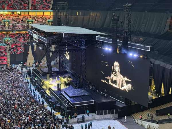 Wembley Stadium, bloc: 550, rangée: 8, place: 330