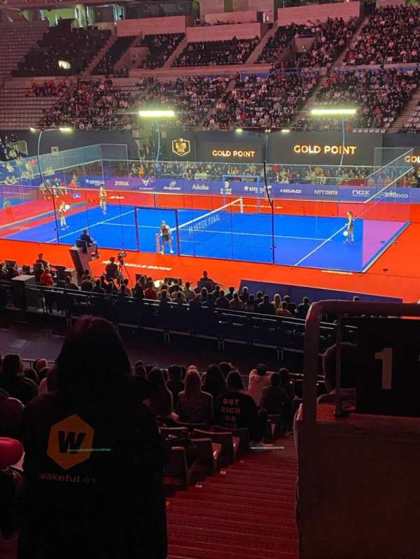 Palau Sant Jordi, bloc: 218, rangée: 19, place: 2