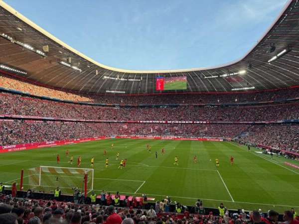 Allianz Arena, bloc: 132, rangée: 21, place: 4