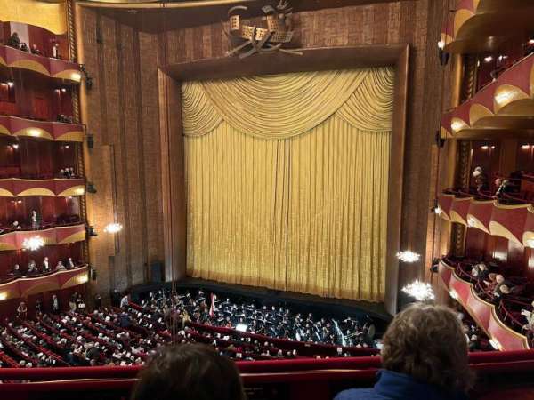 Metropolitan Opera House - Lincoln Center, bloc: Dress Circle R, rangée: B, place: 12