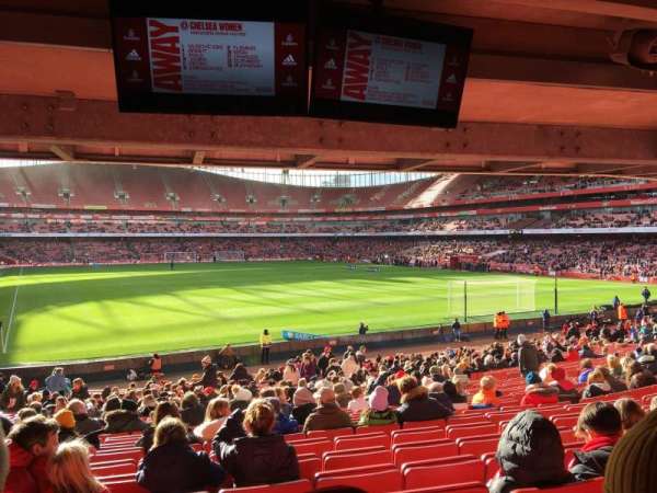 Emirates Stadium, bloc: 11, rangée: 319, place: 28