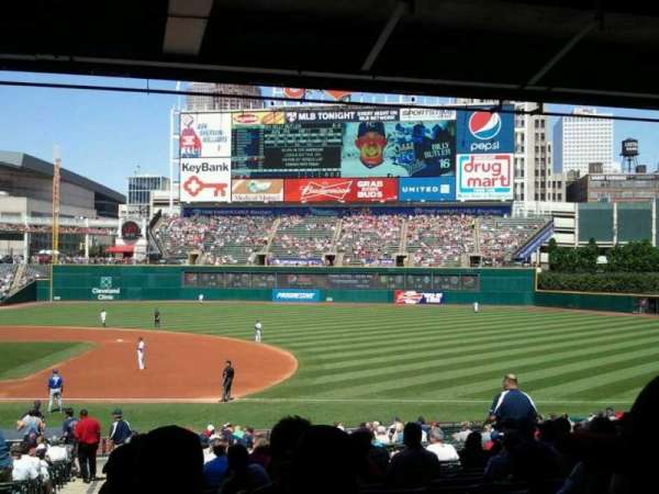 Progressive Field, bloc: 138, rangée: FF, place: 10