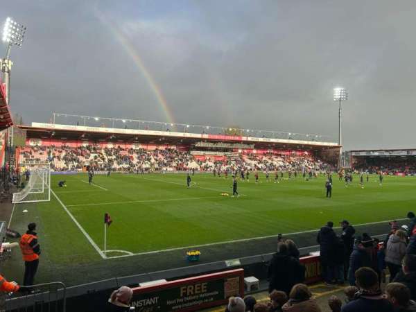 Vitality Stadium, bloc: 9, rangée: G, place: 241