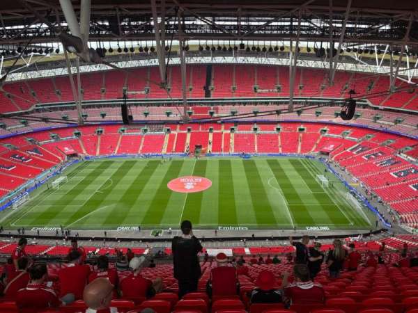 Wembley Stadium, bloc: 526, rangée: 45, place: 368