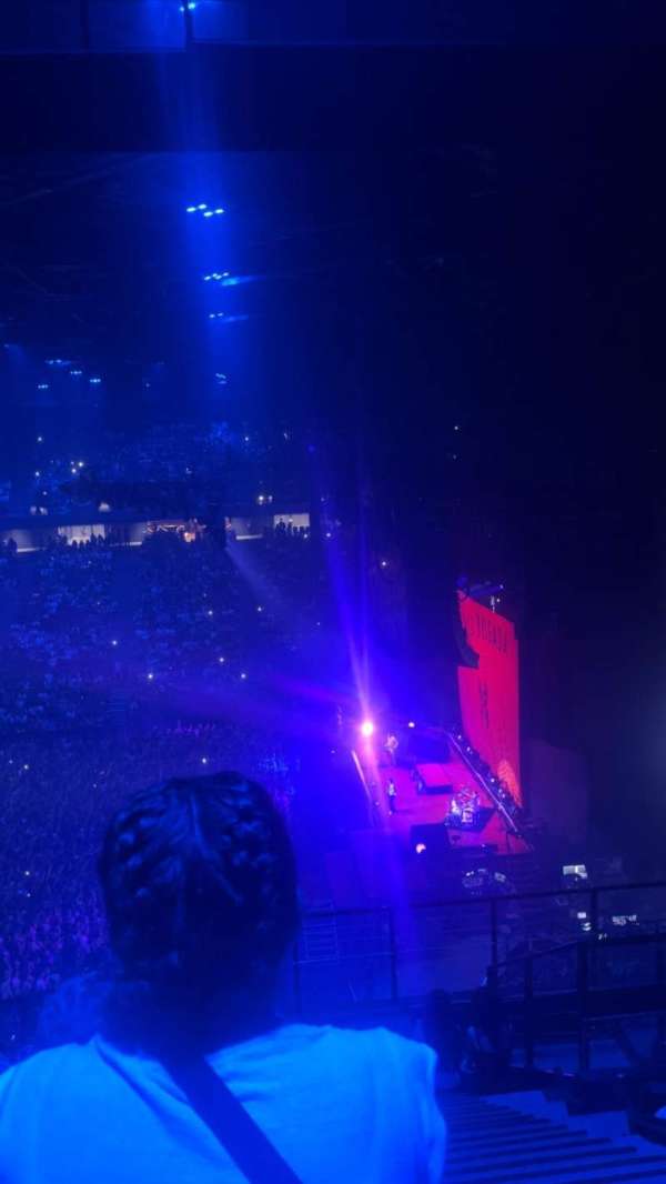 Accor Arena, bloc: Balcon G, rangée: 91, place: 8