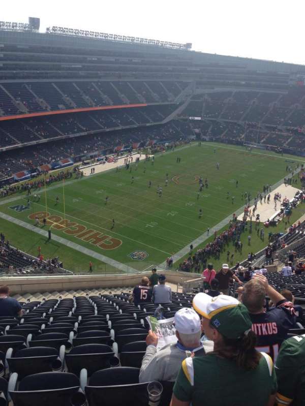 Soldier Field, bloc: 446, rangée: 25, place: 7