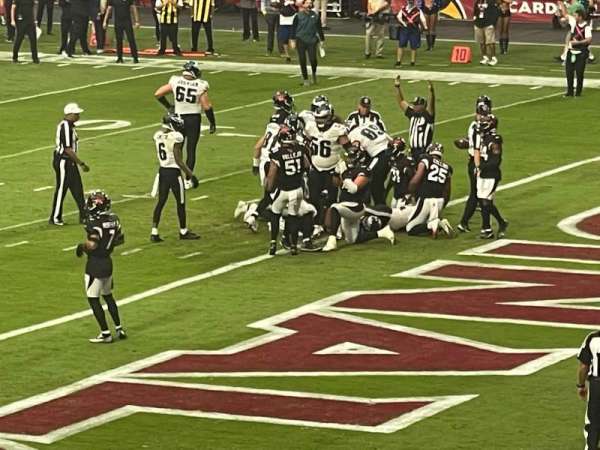 State Farm Stadium, bloc: 103, rangée: 27, place: 5
