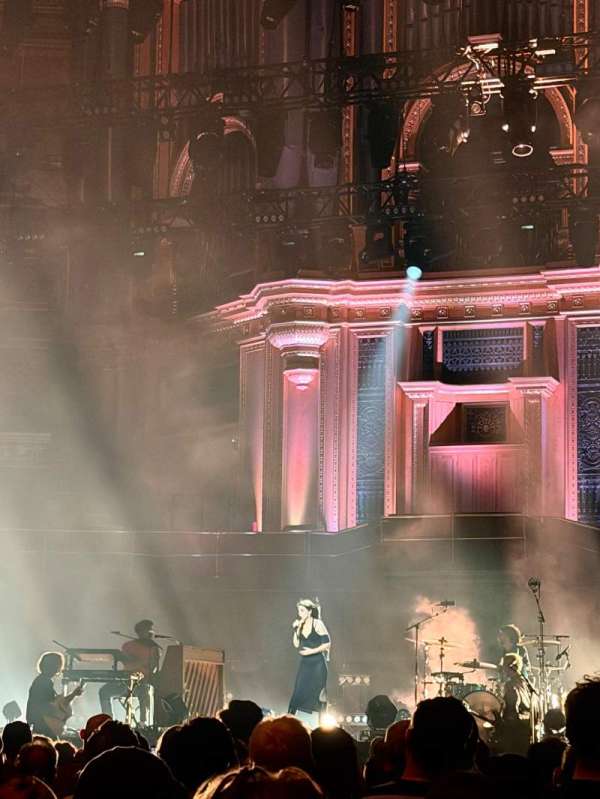 Royal Albert Hall, bloc: Stalls L, rangée: 1, place: 75